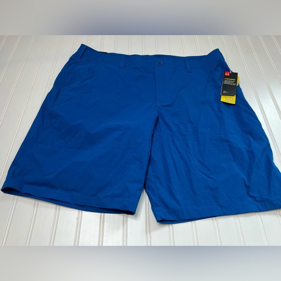 Under Armour - Men's UA Fish Hunter Shorts size 40 -1304648 Blue NEW 559 - Picture 1 of 5